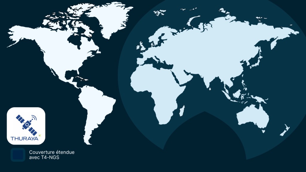 Carte Thuraya 2 - E-SAT