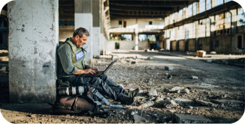 Inmarsat x Cobham - BGAN pour médias